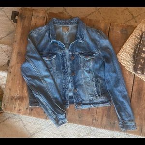 AE Distressed Denim Jacket